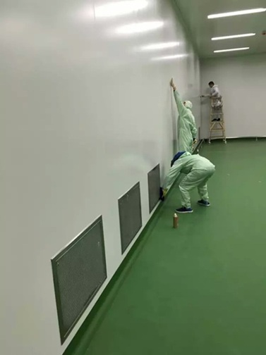 康葆萊醫(yī)藥廠無塵車間開荒保潔